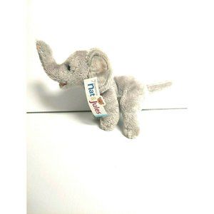 Demdaco Nat & Jules Animalcraft Elephant Beanbag Plush Toy